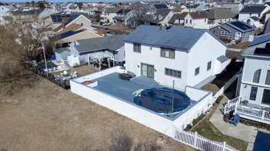 Truly unique direct Golf Course front home.  Large spacious on The Links At Brigantine Beach in New Jersey - for sale on GolfHomes.com, golf home, golf lot