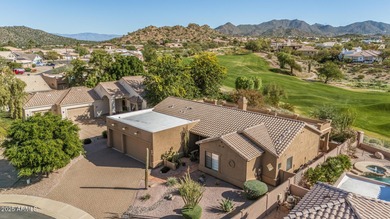 Located on the fairway of the 16th hole of the Pete Dye-designed on Red Mountain Ranch Country Club in Arizona - for sale on GolfHomes.com, golf home, golf lot