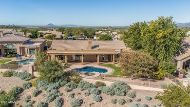 Located on the fairway of the 16th hole of the Pete Dye-designed on Red Mountain Ranch Country Club in Arizona - for sale on GolfHomes.com, golf home, golf lot