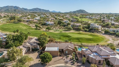 Located on the fairway of the 16th hole of the Pete Dye-designed on Red Mountain Ranch Country Club in Arizona - for sale on GolfHomes.com, golf home, golf lot