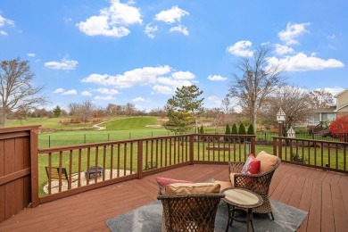 Stunning 2-Story Home with Golf Course Views and Top-Rated on Village Greens of Woodridge Golf Course in Illinois - for sale on GolfHomes.com, golf home, golf lot