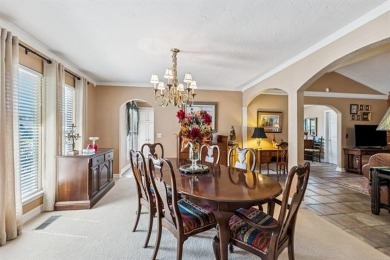 Welcome to this inviting ranch-style home nestled in a quiet on Indian Springs Country Club in Oklahoma - for sale on GolfHomes.com, golf home, golf lot