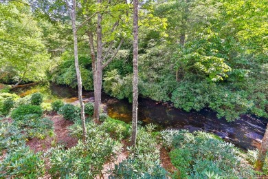 Nestled on the banks of the Cullasaja river, this magnificent on Cullasaja Club in North Carolina - for sale on GolfHomes.com, golf home, golf lot
