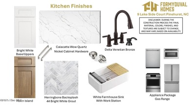 Lakefront new construction breathtaking home built by local on Pinehurst  No. 6 Golf Course in North Carolina - for sale on GolfHomes.com, golf home, golf lot