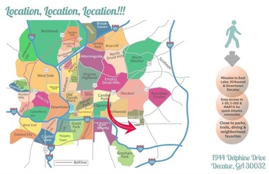 Modern design meets everyday comfort in this striking 3-bedroom on East Lake Golf Club in Georgia - for sale on GolfHomes.com, golf home, golf lot