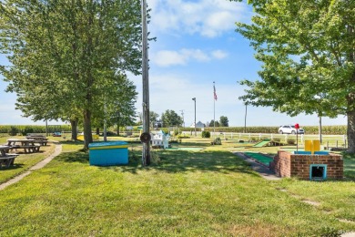 Picturesque former golf course with clubhouse and pole building on Hollow Acres Golf Center in Indiana - for sale on GolfHomes.com, golf home, golf lot