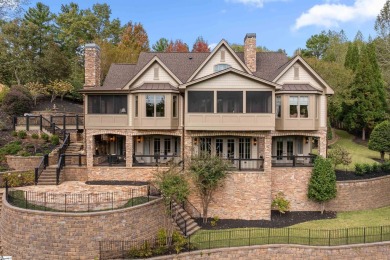 This exceptional estate, located in The Cliffs at Keowee on The Cliffs At Keowee Vineyards Golf Club in South Carolina - for sale on GolfHomes.com, golf home, golf lot