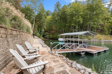 This exceptional estate, located in The Cliffs at Keowee on The Cliffs At Keowee Vineyards Golf Club in South Carolina - for sale on GolfHomes.com, golf home, golf lot