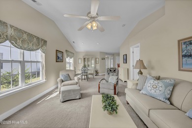 Welcome to 7809 Trap Way, a light-filled end-unit townhome in on Masonboro Country Club in North Carolina - for sale on GolfHomes.com, golf home, golf lot