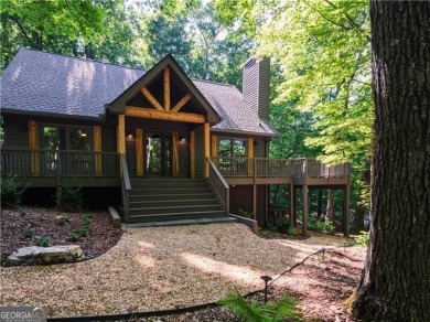 This charming Rustic Contemporary Cottage is located on a very on Big Canoe Golf Club - Cherokee in Georgia - for sale on GolfHomes.com, golf home, golf lot