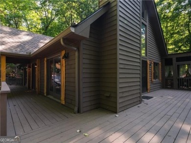 This charming Rustic Contemporary Cottage is located on a very on Big Canoe Golf Club - Cherokee in Georgia - for sale on GolfHomes.com, golf home, golf lot