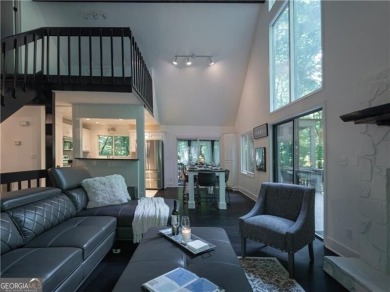 This charming Rustic Contemporary Cottage is located on a very on Big Canoe Golf Club - Cherokee in Georgia - for sale on GolfHomes.com, golf home, golf lot