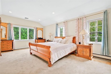 This elegant full-brick colonial sits on a prominent corner lot on Leewood Golf Club in New York - for sale on GolfHomes.com, golf home, golf lot