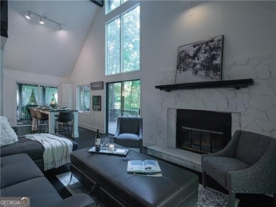 This charming Rustic Contemporary Cottage is located on a very on Big Canoe Golf Club - Cherokee in Georgia - for sale on GolfHomes.com, golf home, golf lot