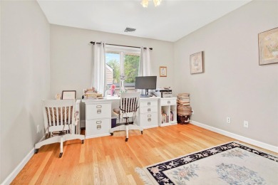 This elegant full-brick colonial sits on a prominent corner lot on Leewood Golf Club in New York - for sale on GolfHomes.com, golf home, golf lot