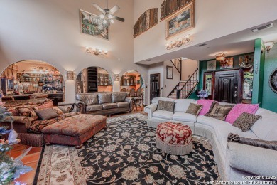 Exquisite home nestled in the prestigious community of Fair Oaks on Fair Oaks Ranch Golf and Country Club in Texas - for sale on GolfHomes.com, golf home, golf lot