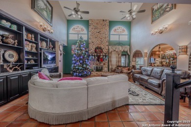 Exquisite home nestled in the prestigious community of Fair Oaks on Fair Oaks Ranch Golf and Country Club in Texas - for sale on GolfHomes.com, golf home, golf lot