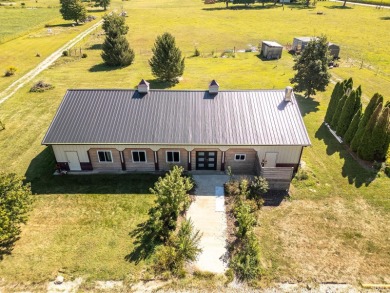 Picturesque former golf course with clubhouse and pole building on Hollow Acres Golf Center in Indiana - for sale on GolfHomes.com, golf home, golf lot