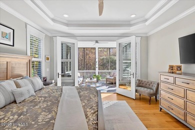 Situated within an exceptionally private cul-de-sac and embraced on Members Club At St. James Plantation in North Carolina - for sale on GolfHomes.com, golf home, golf lot