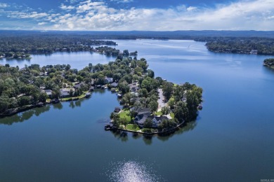 Savor sparkling Lake Balboa views from almost every room at this on Ponce De Leon Golf Course in Arkansas - for sale on GolfHomes.com, golf home, golf lot
