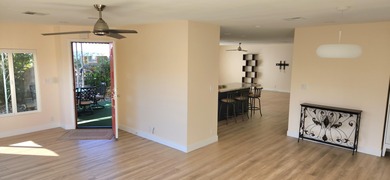 This renovated home combines modern design with comfort and on Palm Desert Greens Country Club in California - for sale on GolfHomes.com, golf home, golf lot