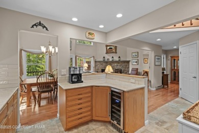 Views are just one feature that make this golf course home on Buck Hill Golf Club  in Pennsylvania - for sale on GolfHomes.com, golf home, golf lot