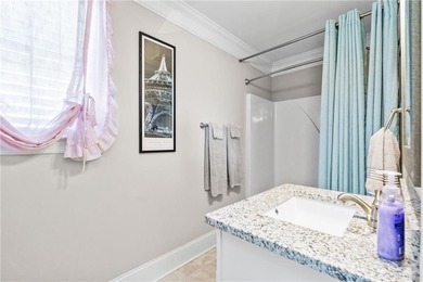 Located in The Georgian, this peaceful, family-oriented on The Frog Golf Club in Georgia - for sale on GolfHomes.com, golf home, golf lot