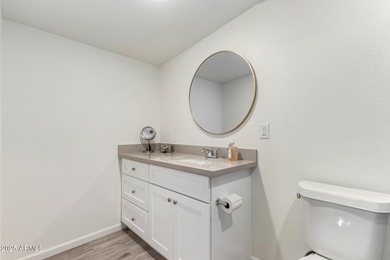 NEW WOOD FENCE, GARAGE, & RV GATE! This turn-key remodeled on Sun City North Golf Course in Arizona - for sale on GolfHomes.com, golf home, golf lot