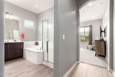 LIFE IS SIMPLY BETTER HERE! This stunning PURSUIT model is on Poston Butte Golf Club in Arizona - for sale on GolfHomes.com, golf home, golf lot