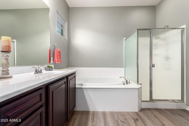 LIFE IS SIMPLY BETTER HERE! This stunning PURSUIT model is on Poston Butte Golf Club in Arizona - for sale on GolfHomes.com, golf home, golf lot