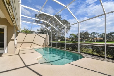 Beautiful maintenance included pool home, with lovely waterfront on Rosedale Golf and Tennis Club in Florida - for sale on GolfHomes.com, golf home, golf lot