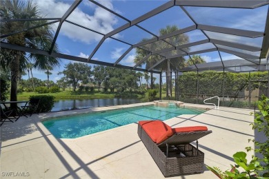 Step inside to a beautifully FURNISHED and updated interior on Shadow Wood Preserve in Florida - for sale on GolfHomes.com, golf home, golf lot