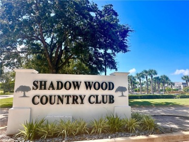 Step inside to a beautifully FURNISHED and updated interior on Shadow Wood Preserve in Florida - for sale on GolfHomes.com, golf home, golf lot