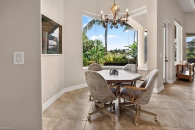 Lakefront and beautifully crafted, this custom-built home sits on Imperial Golf Club in Florida - for sale on GolfHomes.com, golf home, golf lot