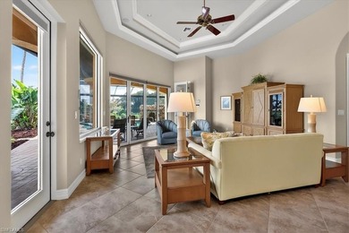 Lakefront and beautifully crafted, this custom-built home sits on Imperial Golf Club in Florida - for sale on GolfHomes.com, golf home, golf lot