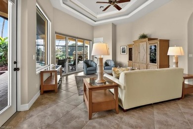 Lakefront and beautifully crafted, this custom-built home sits on Imperial Golf Club in Florida - for sale on GolfHomes.com, golf home, golf lot