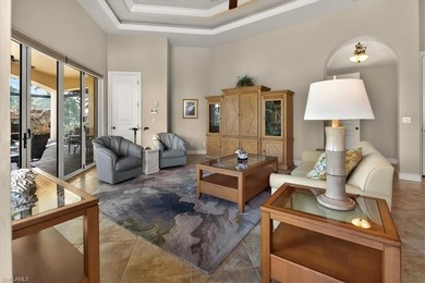 Lakefront and beautifully crafted, this custom-built home sits on Imperial Golf Club in Florida - for sale on GolfHomes.com, golf home, golf lot