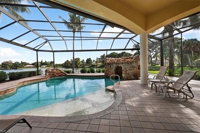 Lakefront and beautifully crafted, this custom-built home sits on Imperial Golf Club in Florida - for sale on GolfHomes.com, golf home, golf lot