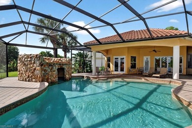 Lakefront and beautifully crafted, this custom-built home sits on Imperial Golf Club in Florida - for sale on GolfHomes.com, golf home, golf lot