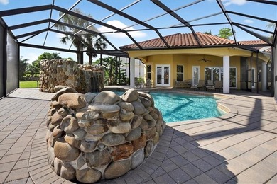 Lakefront and beautifully crafted, this custom-built home sits on Imperial Golf Club in Florida - for sale on GolfHomes.com, golf home, golf lot