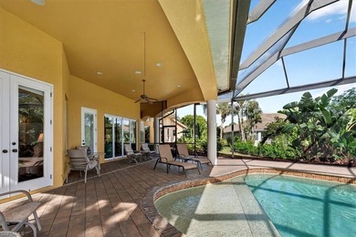 Lakefront and beautifully crafted, this custom-built home sits on Imperial Golf Club in Florida - for sale on GolfHomes.com, golf home, golf lot