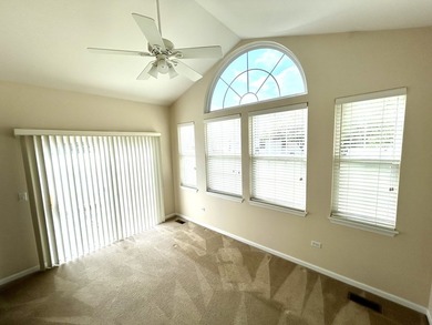 Buyers will love this *Scottsdale Model* Townhome with a Sunroom on Carillon Lakes 3 Hole Course in Illinois - for sale on GolfHomes.com, golf home, golf lot