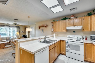 Nice 2bd/2ba split corner unit next to parking & storage! Very on Sun Village Golf Course in Arizona - for sale on GolfHomes.com, golf home, golf lot