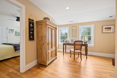 A tasteful and elegant home with inviting front porch is tucked on The Captains Golf Courses  in Massachusetts - for sale on GolfHomes.com, golf home, golf lot