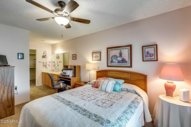 Nice 2bd/2ba split corner unit next to parking & storage! Very on Sun Village Golf Course in Arizona - for sale on GolfHomes.com, golf home, golf lot