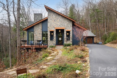 Luxury mountain living at its finest in this one-level, stunning on Kenmure Country Club in North Carolina - for sale on GolfHomes.com, golf home, golf lot