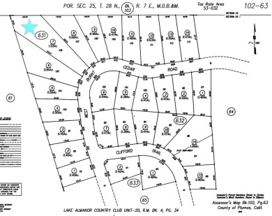 WOW! Here is an acre+ lot in the Lake Almanor Country Club that on Lake Almanor Country Club in California - for sale on GolfHomes.com, golf home, golf lot