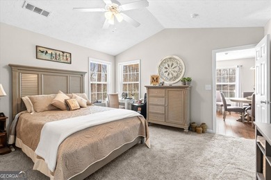 Wake up to beautiful golf course views in this well-maintained 3 on Fairfield Plantation Golf and Country Club in Georgia - for sale on GolfHomes.com, golf home, golf lot