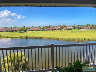 Enjoy panoramic views of the lake and golf course from this on South Padre Island Golf Club in Texas - for sale on GolfHomes.com, golf home, golf lot
