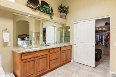 Entertain in style in this fabulous spacious 3 bedroom  2 bath on Eagles Nest at Pebble Creek in Arizona - for sale on GolfHomes.com, golf home, golf lot